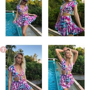 Vanessa Mooney Daisy Tie Dye set